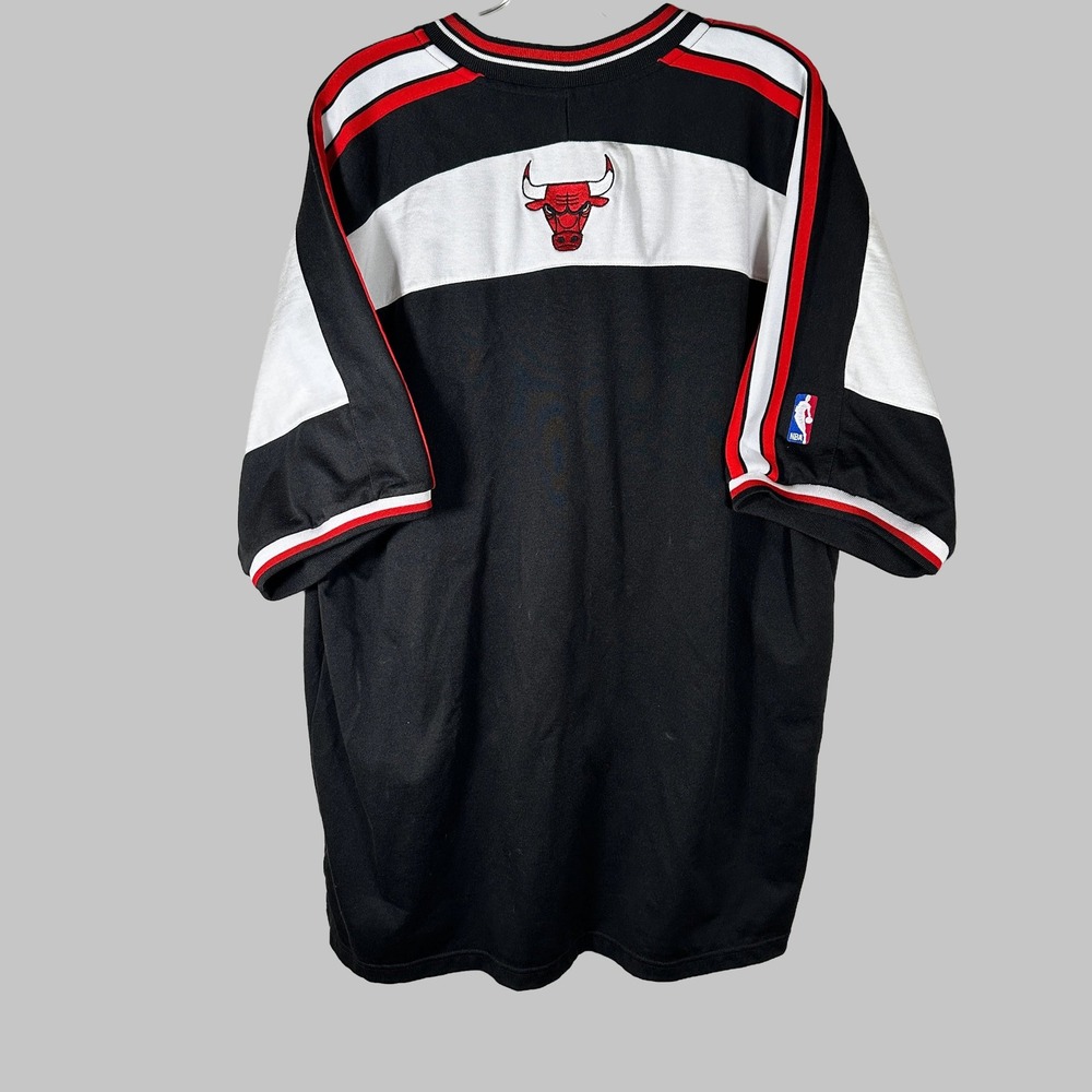 Vintage 90's Chicago Bulls Nike Warm Up Shooting Shirt Jersey Mens Size XL - Picture 4 of 12